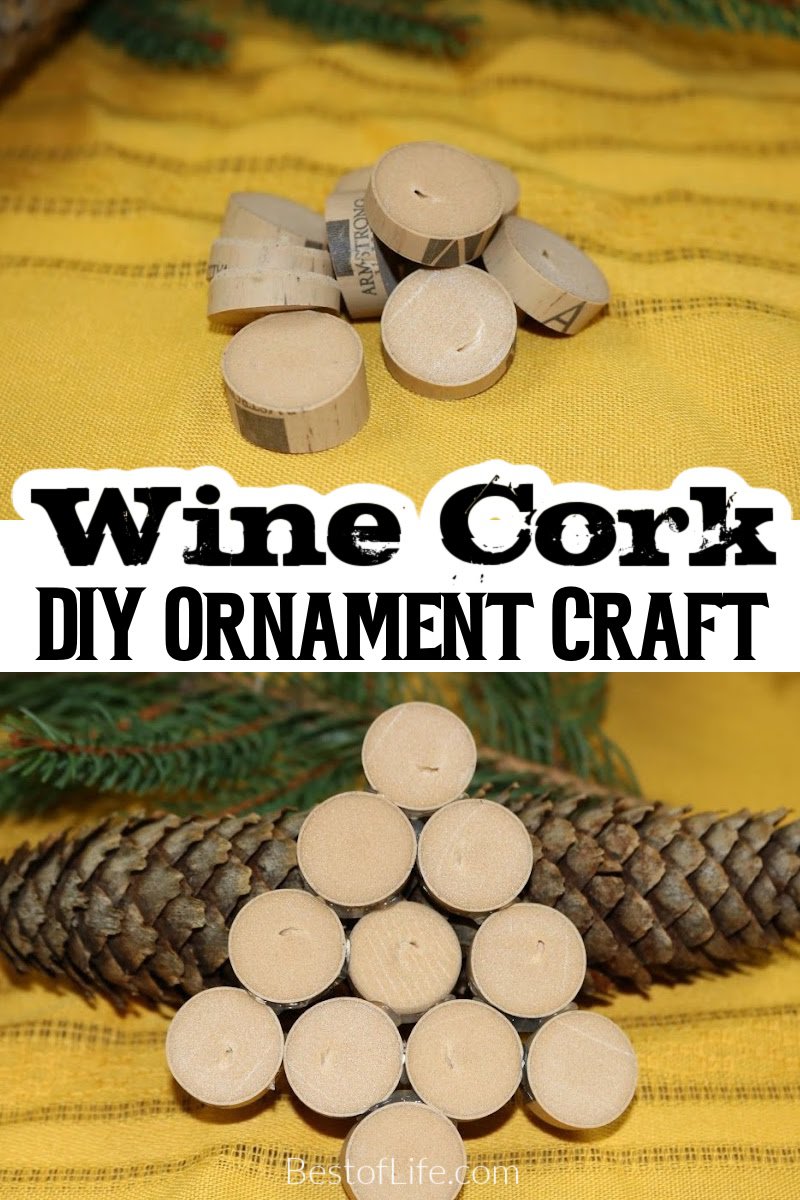 An easy DIY wine cork ornament can help us savor those memories with a wine glass in our hands every holiday season. Wine Lover Gifts | DIY Gift Ideas | DIY Wine Crafts | Wine Cork Ideas | DIY Crafts | Holiday Crafts | DIY Holiday Décor | Gifts for Wine Lovers | Wine Cork Crafts | DIY Wine Cork Crafts | DIY Holiday Decor via @thebestoflife