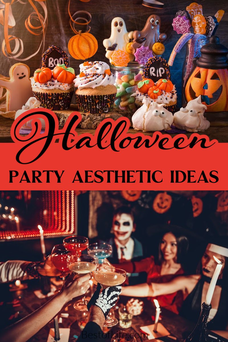 The best Halloween party aesthetic ideas can help you set the mood for the best Halloween party anyone has ever attended. Halloween Party Decor | Party Decor for Halloween | Halloween Party Food | Party Recipes for Halloween | Music for Halloween Parties | Halloween Party Playlist | Halloween Recipes for a Crowd | DIY Halloween Party Decorations | Halloween Party Ideas | Tips for Halloween Parties via @thebestoflife