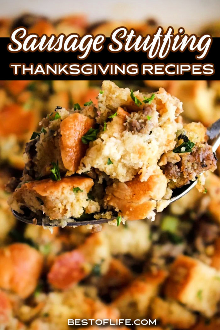 The best sausage stuffing recipes for Thanksgiving are easy to make, flavorful with fresh herbs, and will indeed become a family favorite. Thanksgiving Sausage Stuffing Recipe | Homemade Sausage Stuffing | Best Sausage Stuffing Recipe | Easy Sausage Stuffing | Traditional Sausage Stuffing | Healthy Sausage Stuffing | Quick Sausage Stuffing | Sausage Stuffing Casserole | Homemade Sausage Stuffing with Apples and Cranberries | Best Sausage Stuffing Recipe for Turkey via @thebestoflife