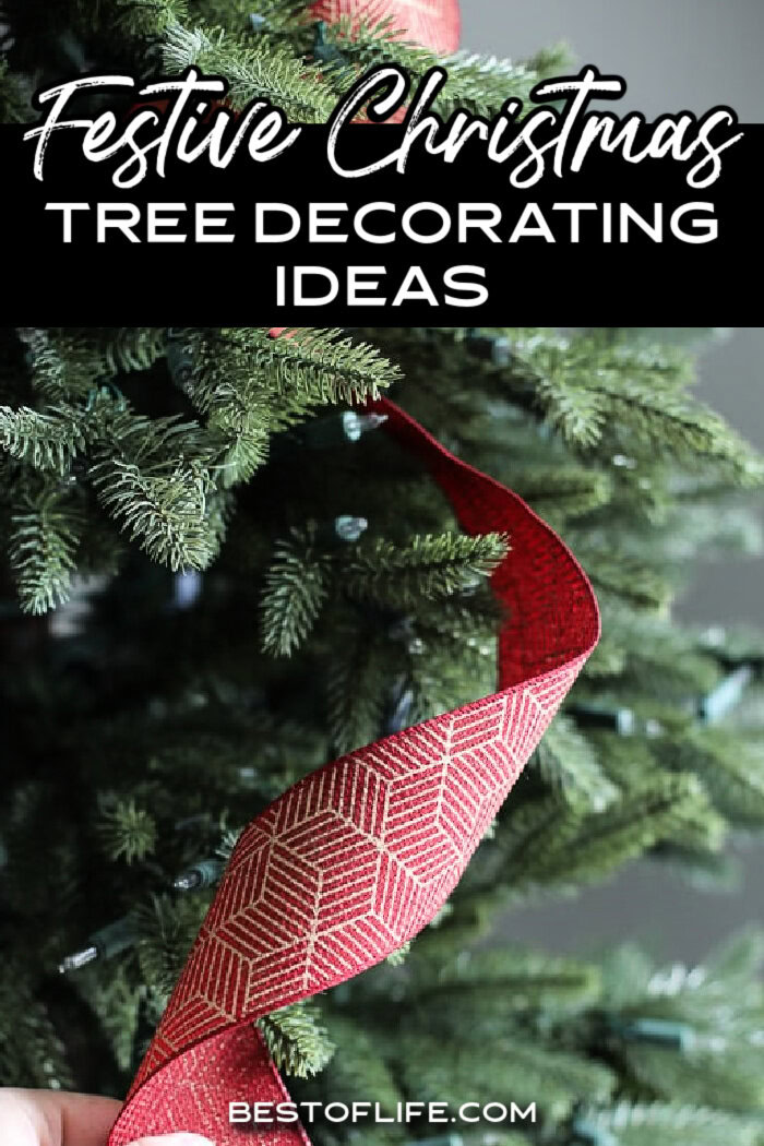 Use these festive Christmas tree ideas to decorate your tree and fill your home with the holiday spirit. Christmas Tree Decorating Tips | Christmas Tree Decor Inspiration | Christmas Tree Aesthetic | How to Decorate a Christmas Tree | Holiday Decorations | Unique Christmas Tree Ideas via @thebestoflife