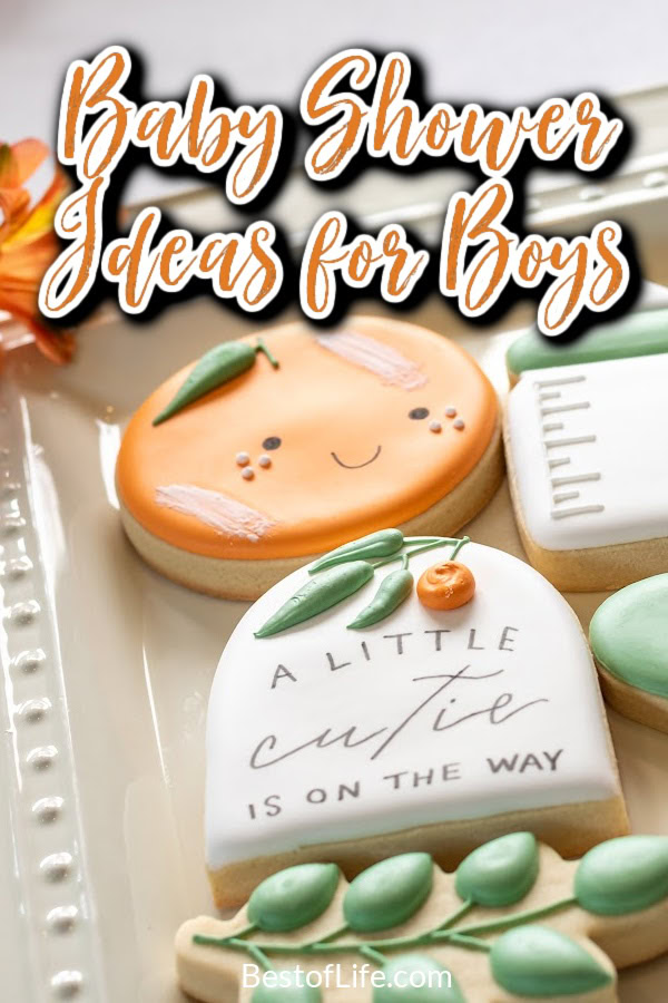 Baby shower ideas for boys will help you throw the ultimate baby shower and may even end up with you being tasked with throwing more than just one baby shower. Games for Baby Showers | Baby Shower Decor Ideas | Food For Baby Showers | Baby Shower Recipes | DIY Baby Shower Decor | Fun Games for Baby Showers via @thebestoflife