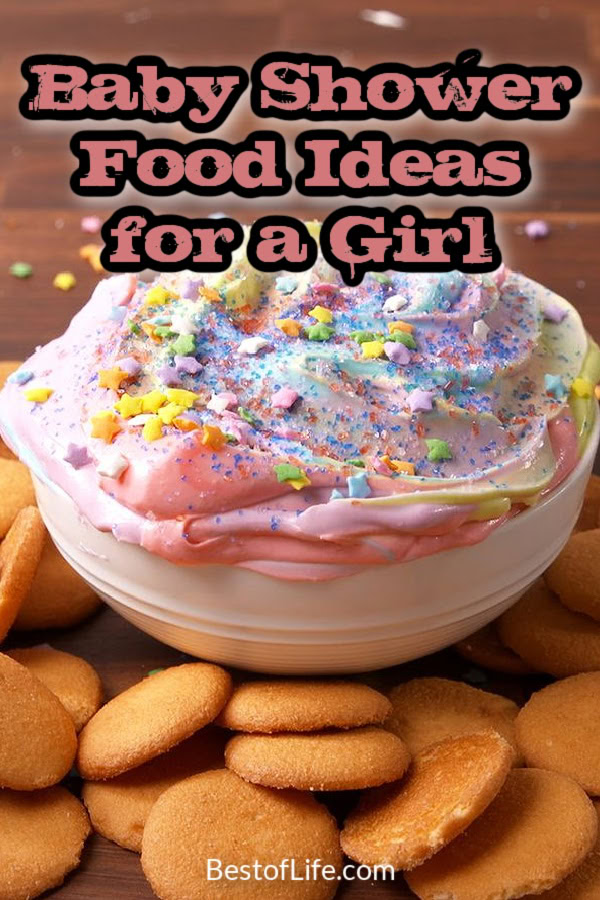 There are many things that make a baby shower even more memorable and baby shower food ideas for a girl are among the top three. Baby Shower Ideas | Best Baby Shower Ideas | DIY Baby Shower Ideas | Easy Baby Shower Ideas | Best Baby Shower Recipes | Recipes for Baby Showers | Pink Foods for Baby Showers via @thebestoflife