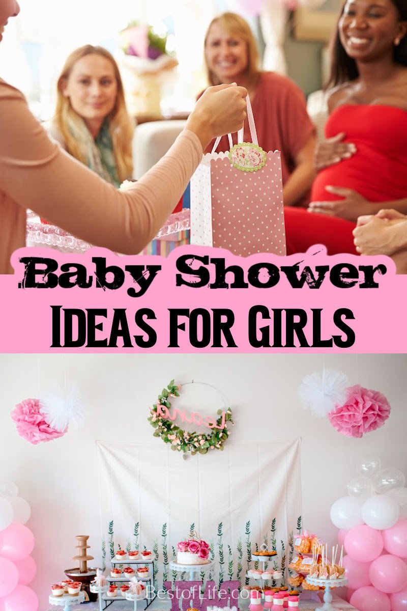 Baby shower ideas for girls will help you throw a memorable shower for mom to look back on for years to come! Best Baby Shower Ideas | Easy Baby Shower Ideas | Baby Shower Ideas for Girls | Best Baby Shower Ideas for Girls | Baby Shower Food | Gifts for Baby Showers | Games for Baby Showers via @thebestoflife