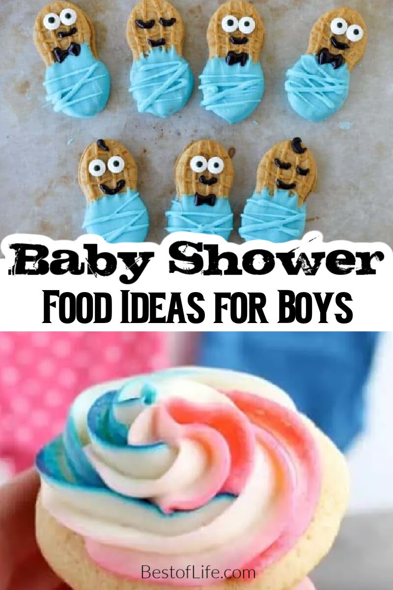 The best boy baby shower food ideas aren't required to be difficult, they just need to be tasty and represent the theme of the party. Baby Shower Food Ideas for Boys | Best Baby Shower Food Ideas for Boys | Easy Baby Shower Food Ideas for Boys | Best Boy Baby Shower Food Ideas | Easy Boy Baby Shower Food Ideas | Baby Shower Recipes for Boys via @thebestoflife