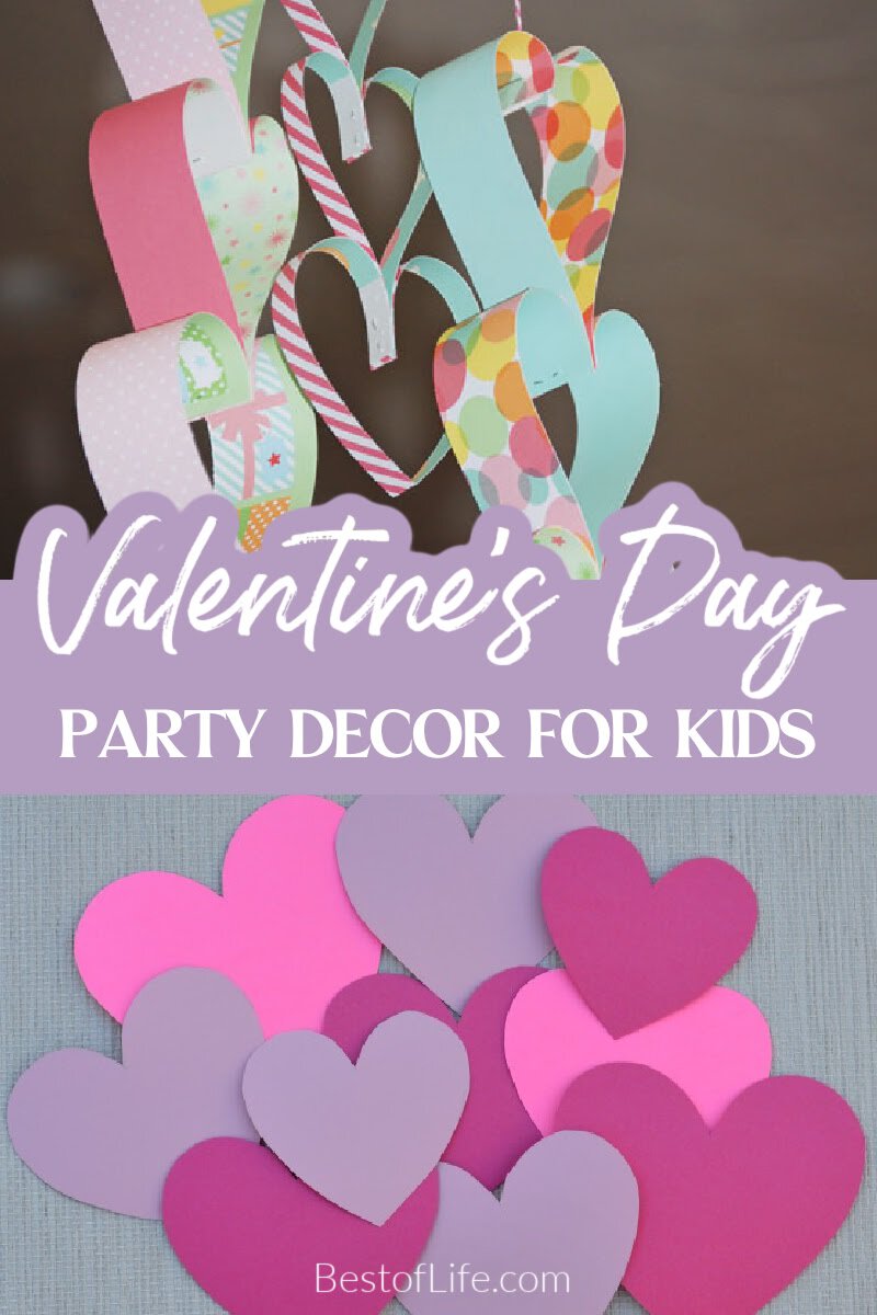 Get crafty and DIY yourself some amazing Valentine’s Day party decorations for kids so they can celebrate the holiday in their own ways. DIY Crafts | DIY Valentine's Day Crafts | Valentine's Day Ideas | Valentine's Day for Kids | Things to do on Valentine's Day | Valentines Day Activities for Kids | Valentines Day Party Ideas | Valentines Day Party Decorations via @thebestoflife