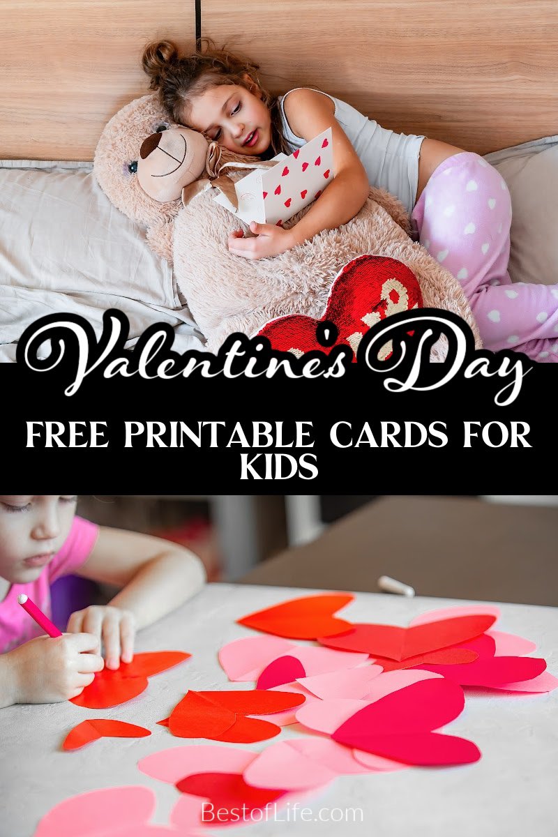 These Valentine’s Day printables for kids allow them to share their love of friends and family members on this day of love. Free Holiday Printables for Kids | Printable Valentines for Kids | Printable Valentines for Kids | Valentine's Day Cards for Kids | Valentine's Day Crafts for Kids | Valentine's Day for kids | February Activities for Kids via @thebestoflife