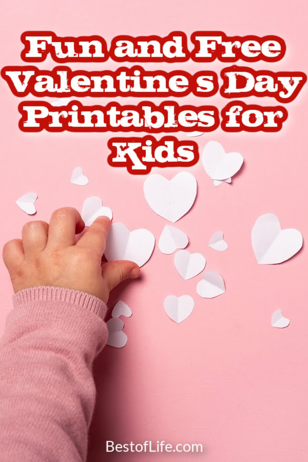 These Valentine’s Day printables for kids allow them to share their love of friends and family members on this day of love. Free Holiday Printables for Kids | Printable Valentines for Kids | Printable Valentines for Kids | Valentine's Day Cards for Kids | Valentine's Day Crafts for Kids | Valentine's Day for kids | February Activities for Kids via @thebestoflife