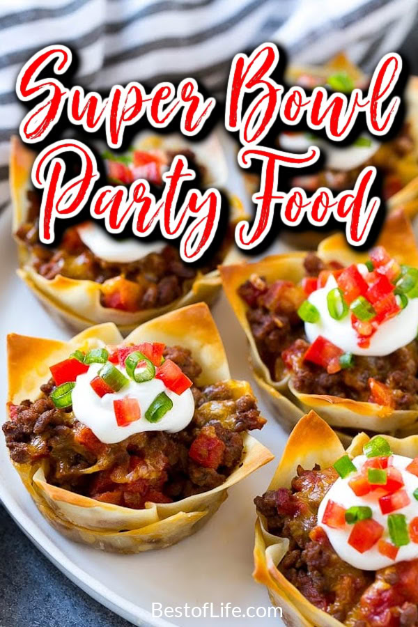 The best Super Bowl party food is not healthy party food; it is finger food for parties that packs a lot of flavor. Super Bowl Party Recipes | Buffalo Wings Recipes | Dip Recipes for Parties | party Food Recipes | Recipes for a Crowd | Super Bowl Party Ideas | Finger Food Recipes for Parties | Party Appetizer Recipes | Game Day Recipes | Game Day Party Recipes | Snack Recipes for Parties via @thebestoflife