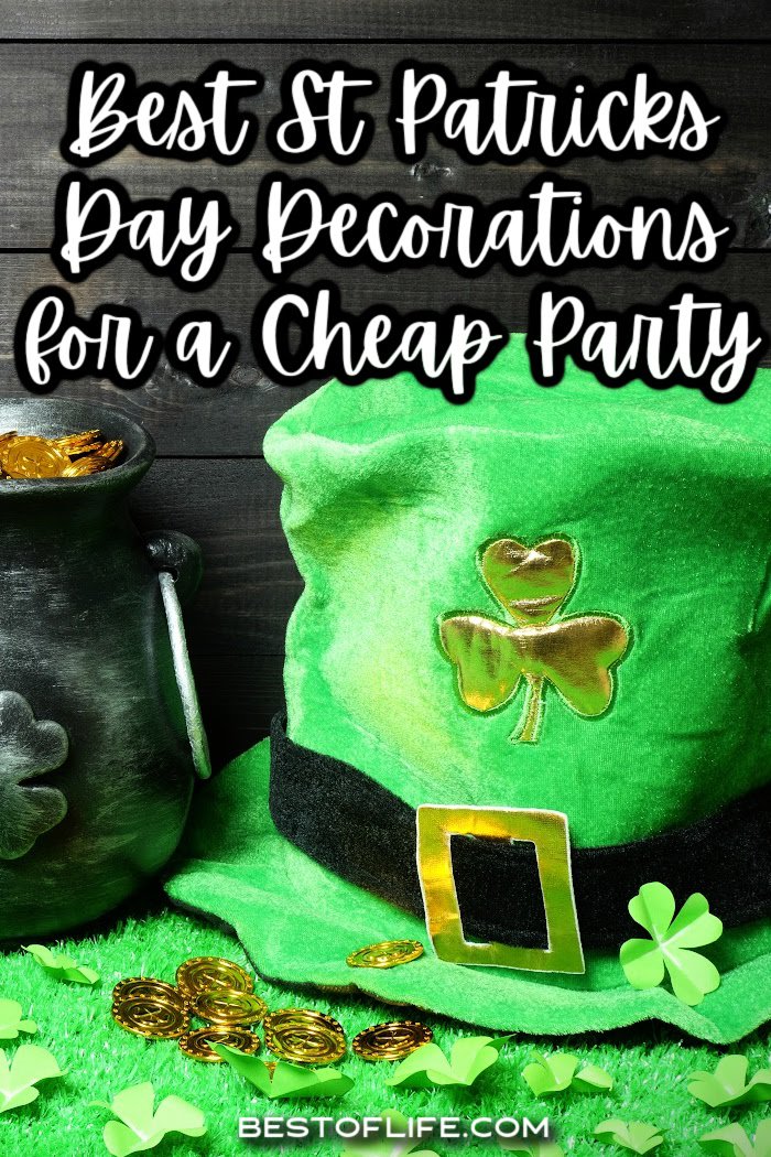 Host your very own Irish-themed party with fun and colorful St Patricks Day decorations that add some festive green to your St Patrick’s Day party. St Patrick’s Day Décor | St Patrick’s Day Party Ideas | Party Décor | Outdoor Party Decorations | Party Planning Tips | Green Party Decor Ideas via @thebestoflife