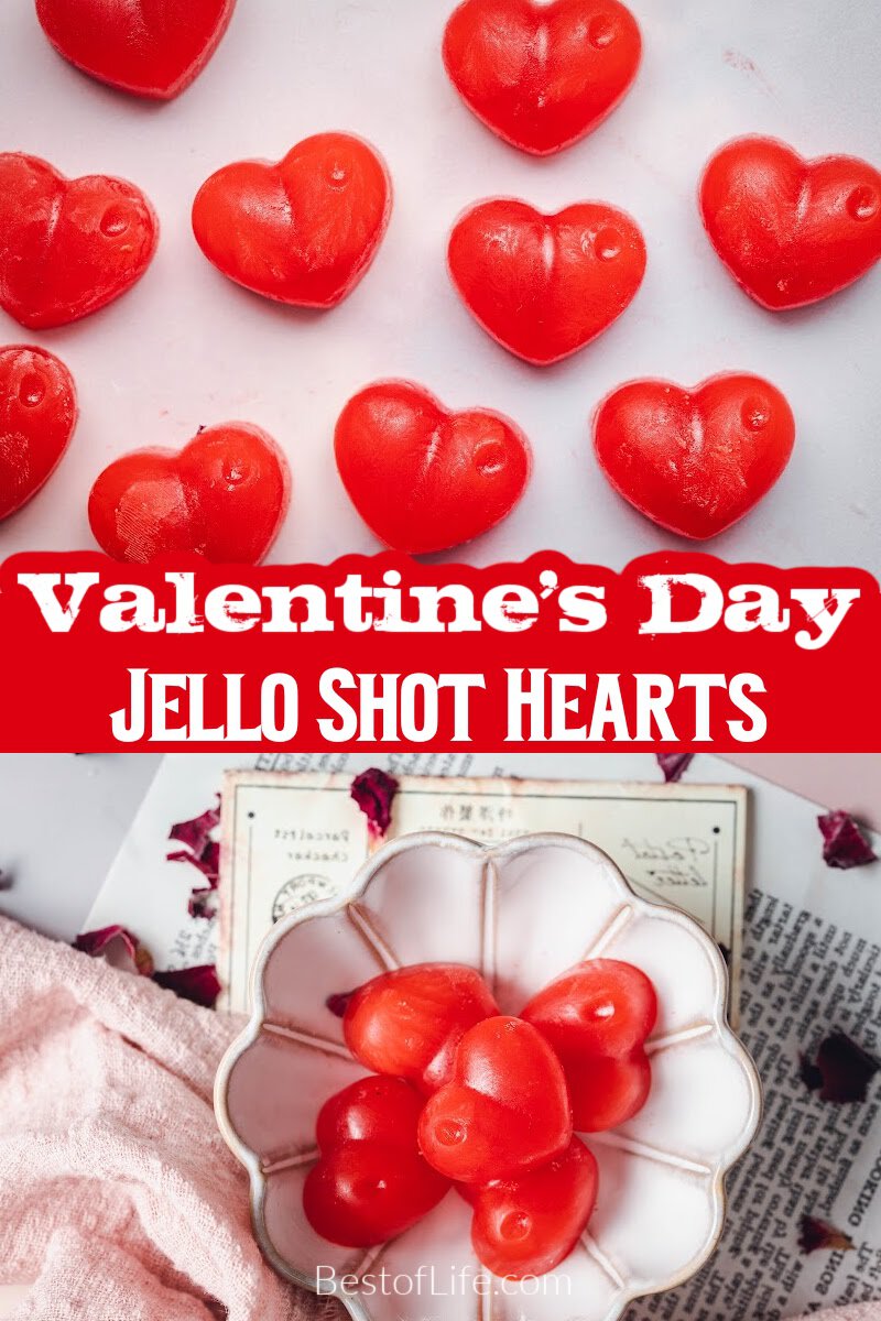 Valentine’s Day jello shots are not only the perfect Valentines day cocktails, but they are also the best cocktail shots for couples. Valentines Day Recipes | Valentines Day Cocktails | Drinks for Valentines Day | Valentines Day Ideas | Galentines Day Recipes | Galentines Day Cocktails | Cocktails for Valentines Day | Jello Shots for Valentines Day | Valentines Day Party Ideas | Party Cocktail Recipes | Jello Shots for Parties via @thebestoflife