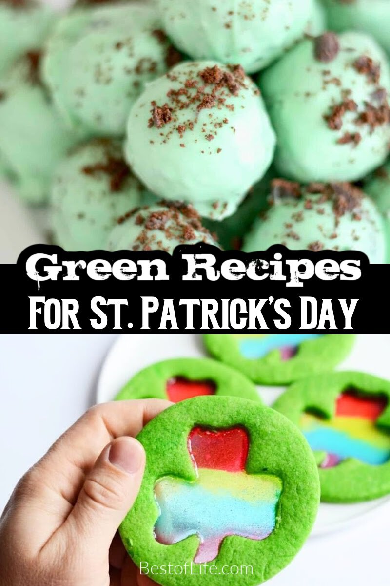 Green recipes for St Patricks Day work well as St Patricks Day party recipes and especially St Patricks Day desserts. St Patricks Day Party Recipes | St Patricks Day Recipes | Green Desserts for St Patricks Day | Green Food for St Patricks Day | St Patricks Day Treats | Irish Party Recipes | Spring Party Ideas via @thebestoflife