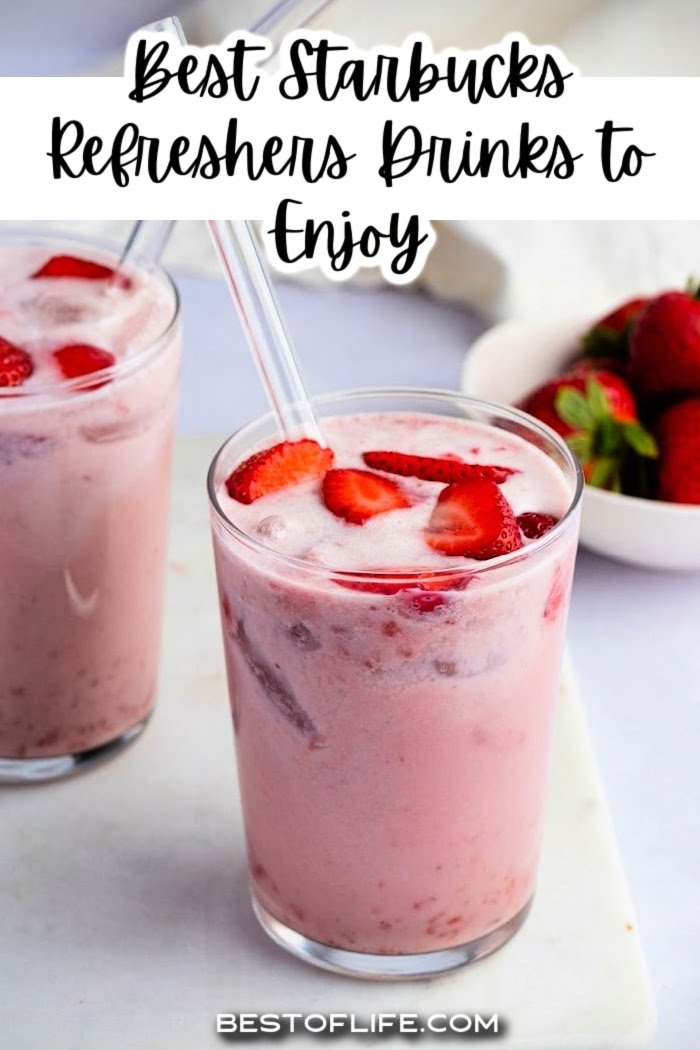 Imagine the time you could save in the morning by preparing your own Starbucks Refreshers at home, avoiding the rush at the coffee shop. Starbucks Copycat Recipes | Starbucks Drinks Recipes | Starbucks Recipes at Home | Starbucks Refresher Recipes | How to Make Starbucks at Home via @thebestoflife