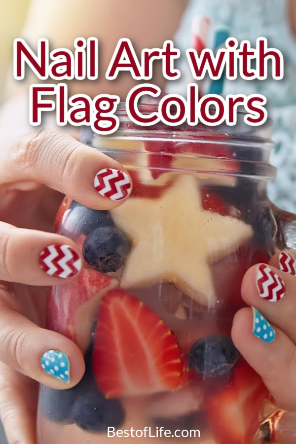 Painting your nails is a great form of self-expression and having red white and blue nails is a natural and fun way to show your love of the USA and your patriotism. Holiday Nails Ideas | Fourth of July Nail Styles | Nail Designs | Patriotic Nails Ideas | Patriotic nail Art | American Flag Nail Art | Fourth of July Nail Ideas | Summer Nails Designs