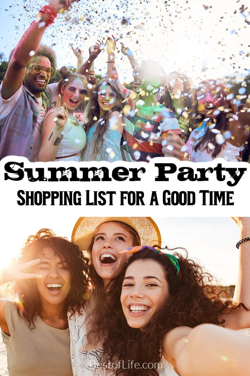 This summer party essentials shopping list can help you host the perfect summer party, regardless of the theme or location. Summer Party Supplies | Outdoor Party Decorations | Pool Party Essentials | BBQ Party Recipes | Party Favors for Kids | Summer-Themed Tableware | Summer Drinks and Cocktails | Party Planning Checklist | Party Planning Guide via @thebestoflife