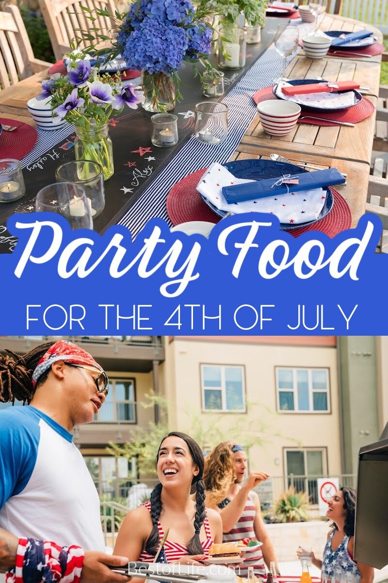 Take your barbecue and turn it into a patriotic party that everyone will enjoy by using the best July 4th recipes for your patriotic celebration. 4th of July Recipes | Fourth of July Recipes | July 4th Recipes | 4th of July Cocktails | Fourth of July Cocktails | July 4th Cocktails | 4th of July Desserts | Fourth of July Desserts | July 4th Desserts | Patriotic Recipes | Patriotic Desserts | Patriotic Cocktails | Easy Party Recipes via @thebestoflife
