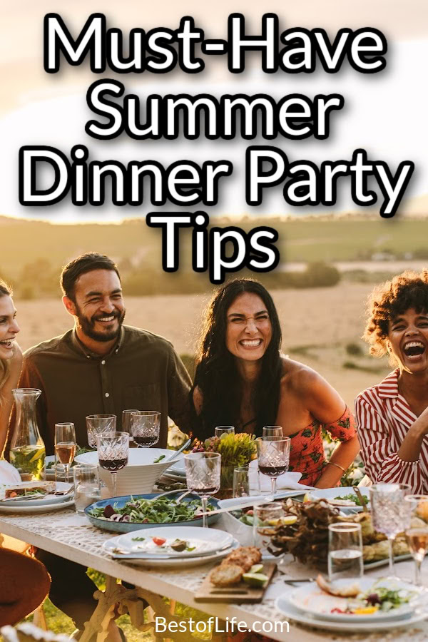 These easy summer dinner party tips can help make your gathering one to remember, complete with personal touches. Outdoor Entertaining Ideas | Creative Party Themes | How to Plan a Summer Dinner Party | Unique Summer Party Theme Ideas | Inexpensive Summer Party Ideas | Summer Party Menu Planning Guide | Outdoor Dinner Party Ideas | Backyard Dinner Ideas | Summer Party Decor Ideas | Summer Party Lighting Tips