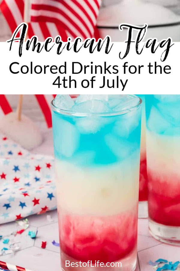 Not all red white and blue drinks need to have alcohol and when they don’t you can share the party drinks with guests of all ages. Fourth of July Drinks | Drinks for Kids | Red White and Blue Drinks | Patriotic Recipes | Patriotic Party Recipes | Recipes for Memorial Day | Recipes for Independence Day | Independence Day Drinks | Fourth of July Recipes | Fourth of July Party Recipes