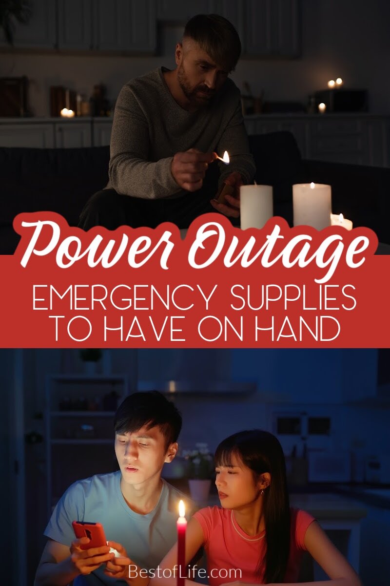 Power outages bring more than inconveniences, they put you in danger, and that is why you should have blackout emergency kit supplies on hand. Life Hacks | Tips for an Emergency | Tips for a Power Outage | Emergency Kit Tips for Home | Car Emergency Kit Tips | Emergency Kit Tips | Blackout Tips | Tips for a Blackout via @thebestoflife