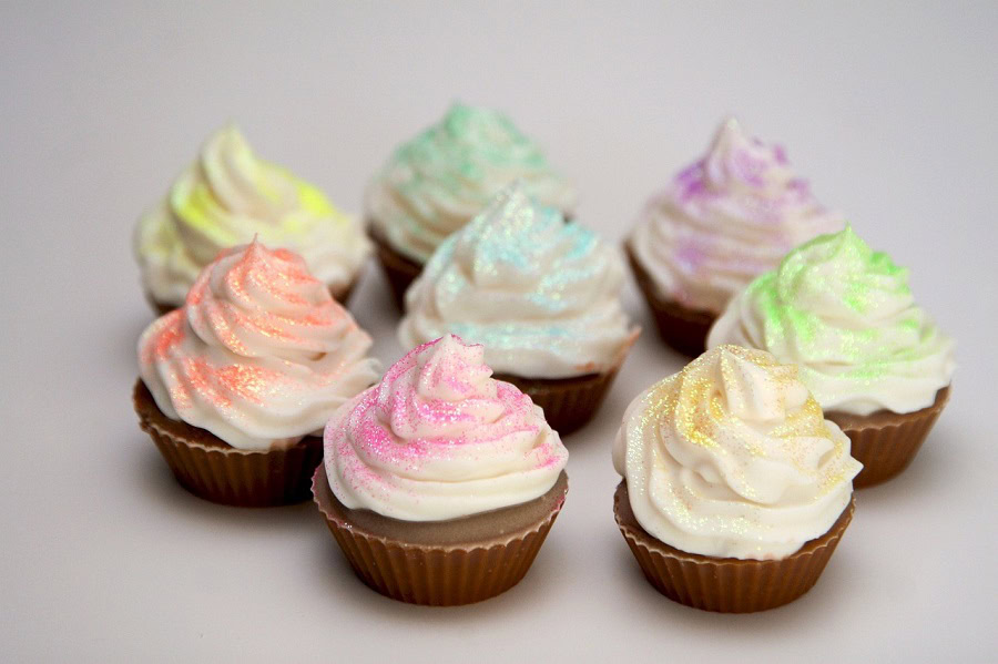 Best Summertime Cupcakes Assorted Cupcakes with Pastel-Colored Frosting