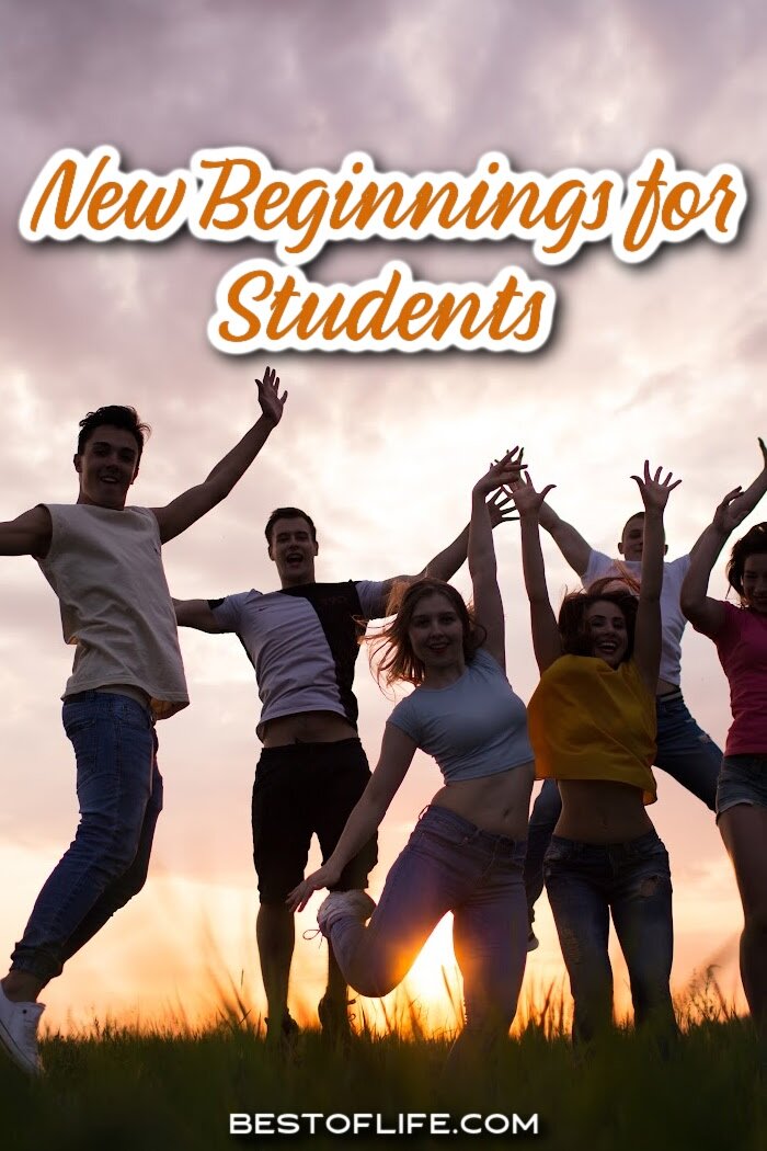 The best quotes about new beginnings for students remind them of the bright future ahead and the good things to come. Quotes for Students | Quotes About Change | Inspiring Quotes for Students | Motivational Quotes | Quotes About School | Inspirational Quotes