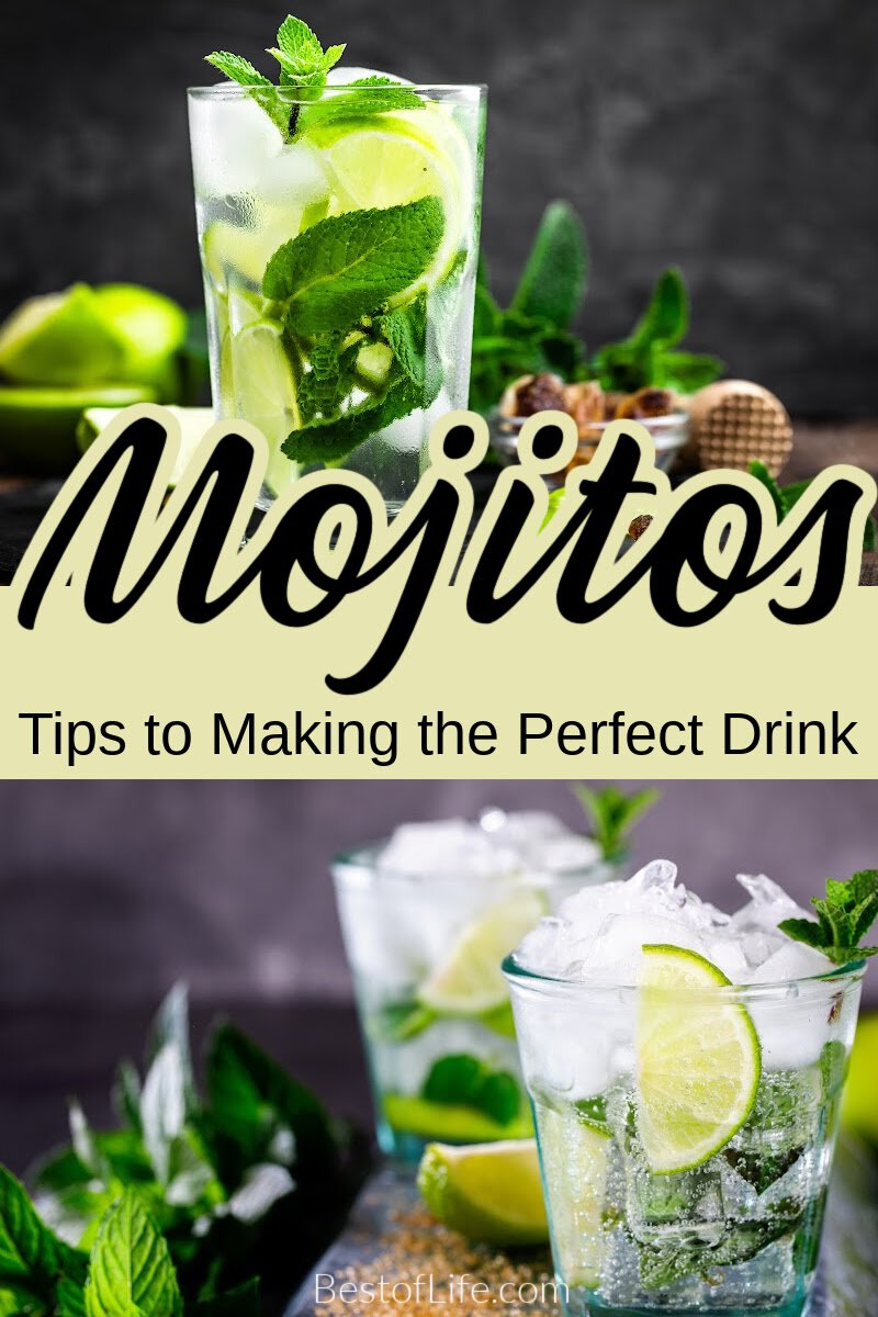 To make the perfect mojito, you will need a few things on hand in your kitchen. They are easy to shop for and find so you always have them for making mojitos and other cocktails. Homemade Mojito | Classic Mojito | Mojito Ingredients | Mojito Variations | Easy Mojito Recipe | Mojito Garnish | Refreshing Mojito | Mojito Bar