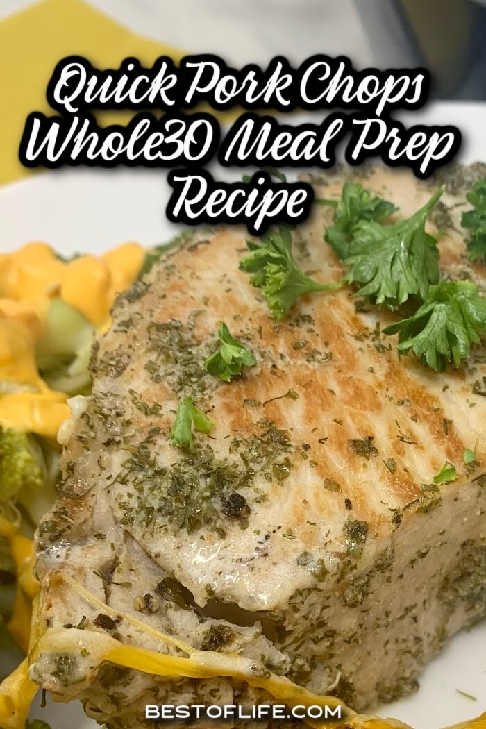 Enjoy this delicious and healthy Whole30 Instant Pot pork chops recipe any night of the week when you want to stay on track with your weight loss goals. Healthy Instant Pot Pork Chops | Whole30 Pork Chops | Instant Pot Pork Chops Healthy | Whole30 Dinner Recipes | Whole30 Recipes with Pork | Weight Loss Recipes| Easy Healthy Dinner Recipes via @thebestoflife