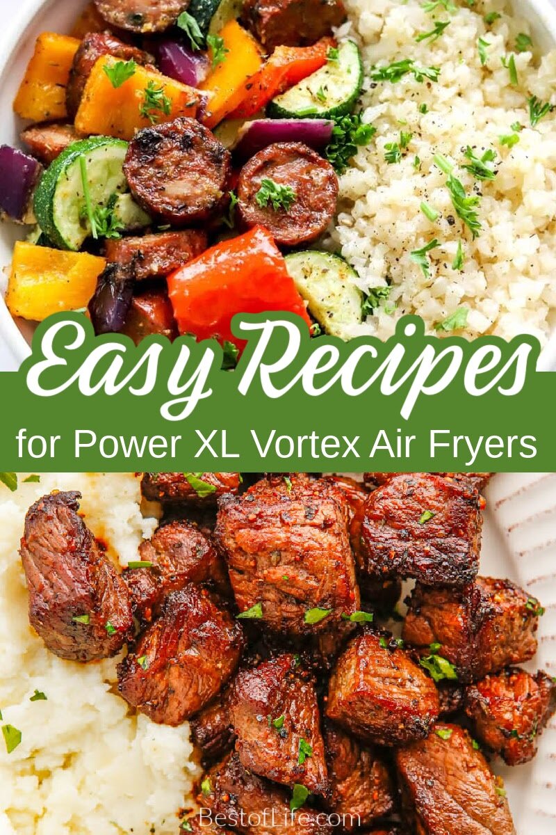 The best Power XL Vortex Air Fryer recipes can help you quickly assemble fantastic party recipes or just toss together some quick snacks. Easy Air Fryer Recipes | Air Fryer Recipes for Beginners | beginner Air Fryer Recipes | Quick Air Fryer Recipes | Air Fryer Recipes for Parties | Quick Party Snacks | Air Fried Recipes | Ai Fried Recipes for a Crowd | Air Fryer Meat Recipes | Air Fryer Snacks via @thebestoflife