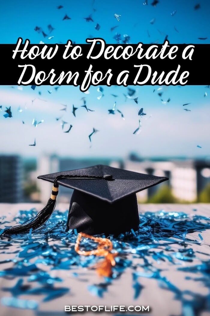 Dorm room decor for guys is not always easy, but parents prepping their teens for college want to ensure they have a safe space that feels like home. Dorm Decor Ideas | Tips for Dorm Decor | How to Decorate a Dorm Room | Decor Ideas for Students | Decor Ideas for Guys | College Room Decor for Guys