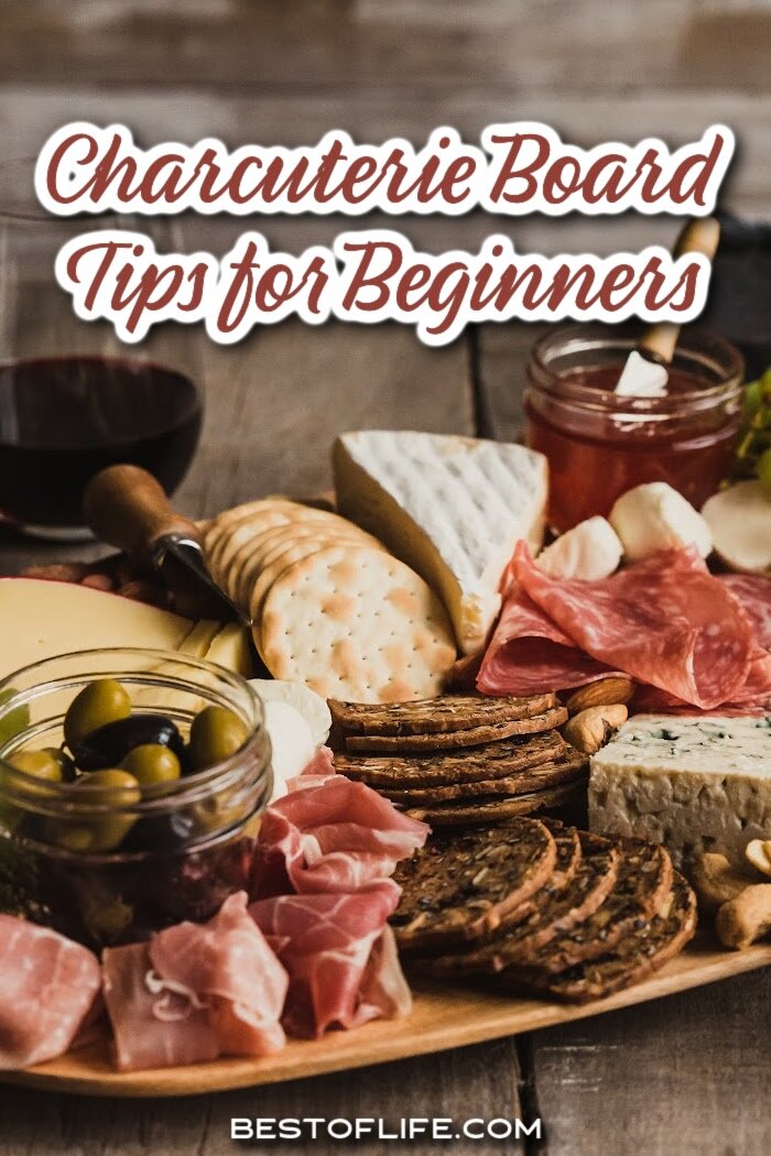 Charcuterie boards are easy yet elegant party food, and once you know how to make a charcuterie board, you can entertain groups of any size! Wine Party Recipes | Recipes for Wine Parties | Charcuterie Board Tips | Charcuterie Board Items | What to Pair with a Charcuterie | Recipes for Parties | Easy Recipes for a Crowd | Party Hosting Ideas