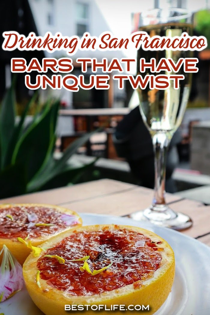 San Francisco is full of things to do! While visiting, be sure to check out the coolest bars in San Francisco. Best Bars in San Francisco | Best Themed Bars in San Francisco | Where to Drink in San Francisco | Travel Tips for San Francisco | Bay Area Bars | Things to do in San Francisco| Things to do in California via @thebestoflife