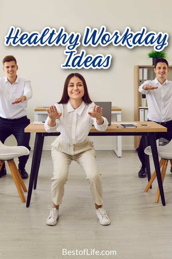 Standing desk exercises can help you increase your calorie burn while working, as well as stretch and tone up! Standing Desk Exercises for your Back | Standing Desk Exercises for your Core | Standing Desk Stretching Exercises | Home Fitness | Office Workout Ideas | Home Fitness Tips | Tips for Working from Home | Healthy Workouts for Work | Fitness at Work via @thebestoflife
