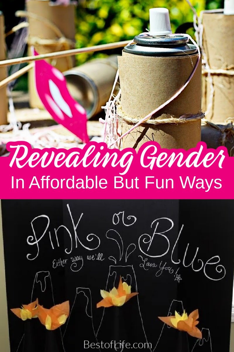 There are many ways to keep the costs down when expecting a child and one way is to use any of these DIY gender reveal ideas. Best Gender Reveal Ideas | DIY Gender Reveal Ideas | Gender Reveal Party Ideas via @thebestoflife