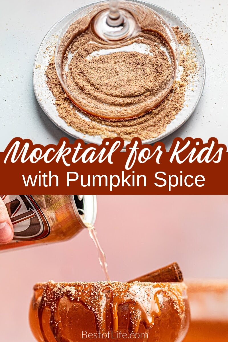 Use this easy pumpkin spice mocktail recipe as a holiday party drink for kids or as a virgin cocktail for adults who prefer non alcoholic drinks. Pumpkin Spice Drinks for Kids | Drinks for Kids with pumpkin Spice | Pumpkin Drinks | Non alcoholic Pumpkin Spice Drinks | Holiday Party Drinks | Holiday Party Drinks for Kids | Halloween Drinks for Kids | Thanksgiving Drinks for Kids | Pumpkin Recipes for Kids