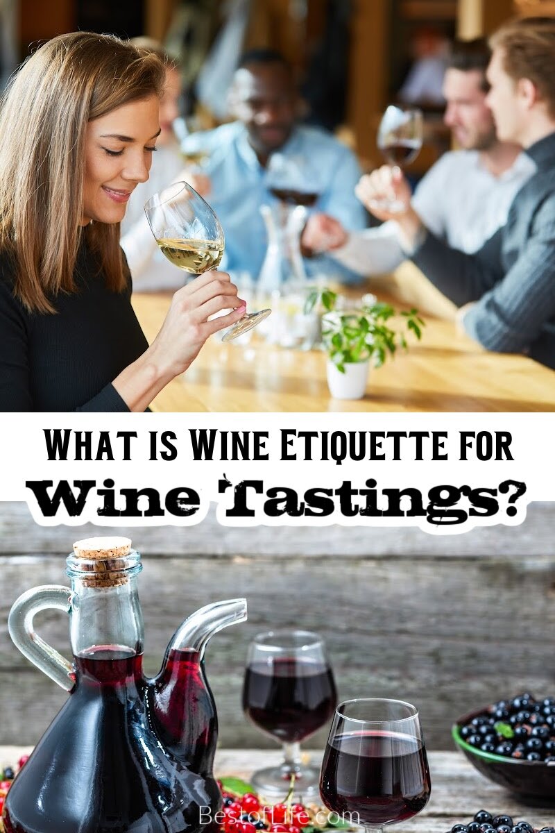 Use these wine etiquette tips to help you enjoy your glass of wine and feel comfortable drinking wine at parties and social events. Wine Etiquette Tips | What is Wine Etiquette | Wine Drinking Tips | Wine Tips | How to Drink Wine via @thebestoflife