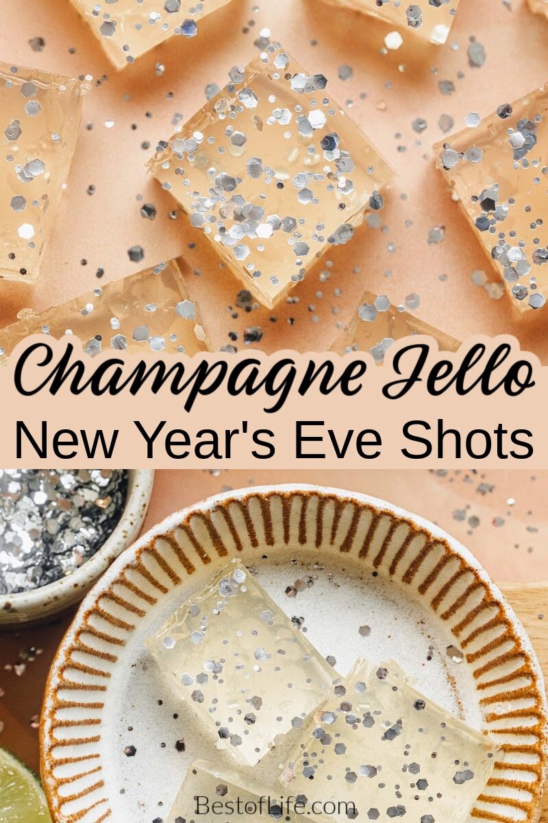 This champagne jello shots recipe is a better way to enjoy a midnight toast at a New Year&rsquo;s Eve party with friends and family. Best Jello Shot Recipe | Party Cocktail Recipe | Easy Jello Shot Ideas | Champagne Cocktail Ideas | Unique Party Drinks | Jello Shots for Adults | Creative Jello Shot Recipes | Champagne-Infused Jello Shots | Boozy Party Snacks | Champagne Shot Ideas | Jello Shots for Holiday Parties | New Year&rsquo;s Eve Cocktail Recipes via @thebestoflife