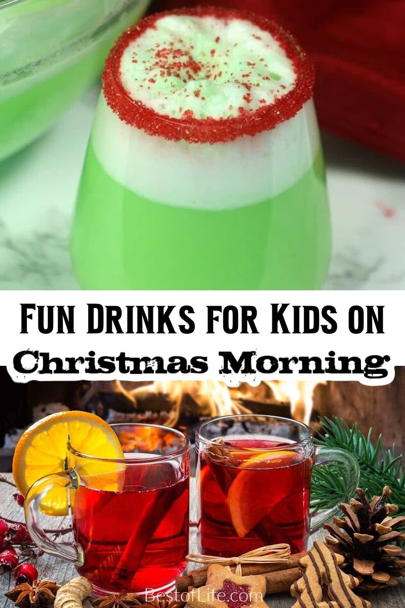 Make these delicious Christmas morning punch recipes for kids and fill your home with holiday memories your family and friends will remember forever. Drink Recipes for Kids | Holiday Drinks for Kids | Kid-Friendly Holiday Party Recipes | Holiday Recipes for Kids | Holiday Party Recipes | Christmas Punch for a Crowd | Non-Alcoholic Christmas Punch | Christmas Punch Pitcher Recipes