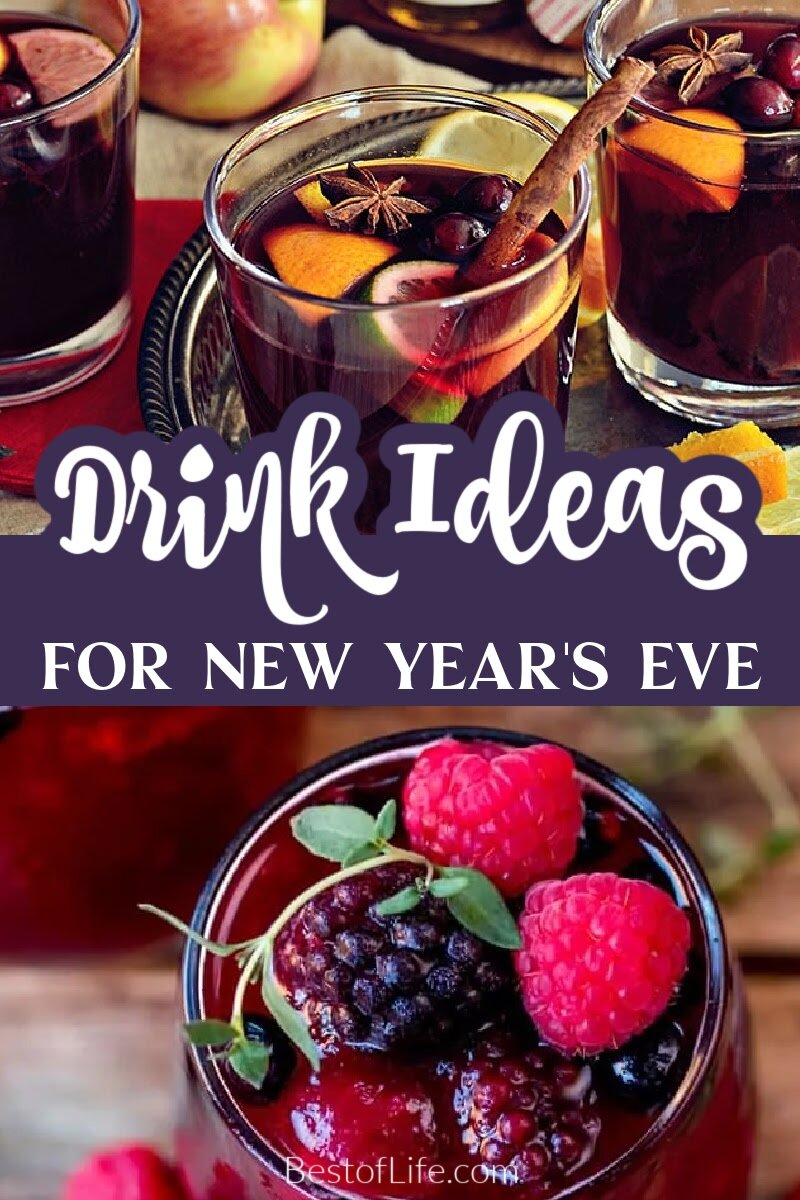 New Year&rsquo;s Eve cocktails help you make New Year&rsquo;s Eve that much more special as you celebrate the year with friends and family and welcome in the New Year. New Year&rsquo;s Eve Party Ideas | Drink Ideas | Party Planning | Cocktail Recipes | Drink Recipes | Holiday Party Recipes | Holiday Drinks for Adults | Cocktails for Holiday Parties | Cocktails for New Years | New Years Drink Recipes via @thebestoflife