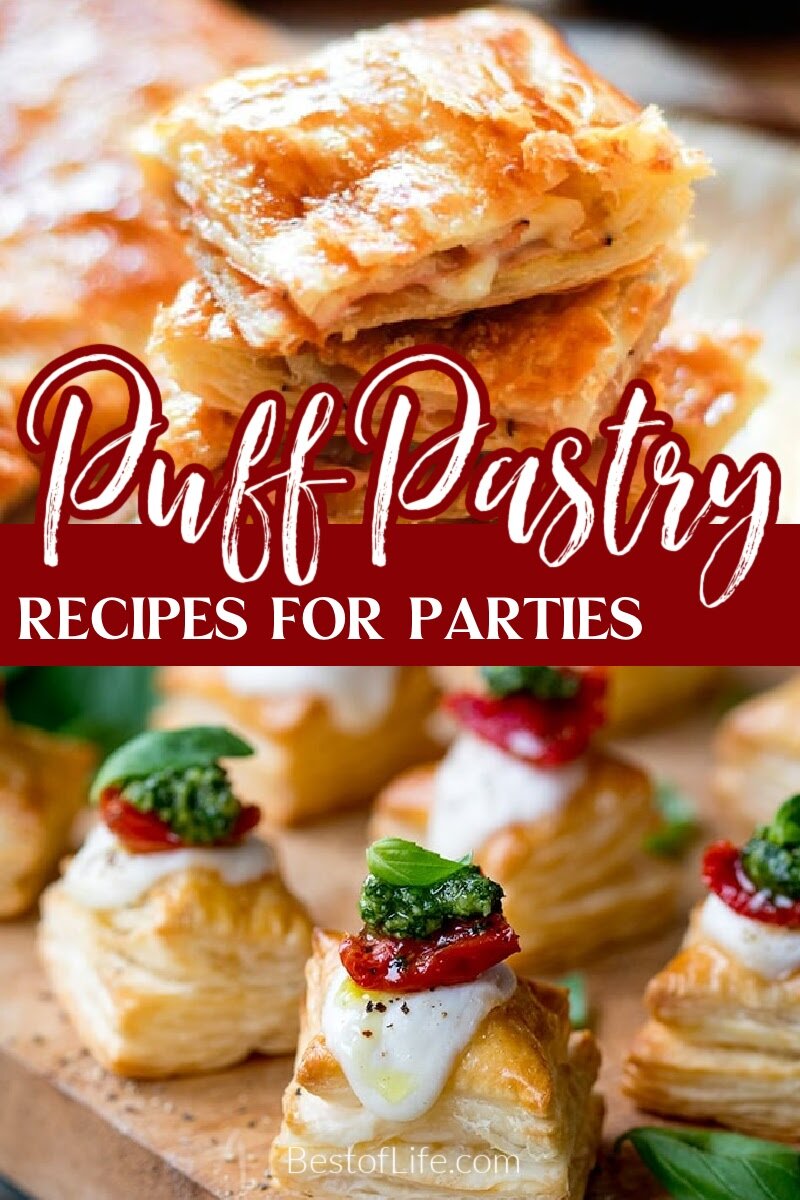 The best place to start your puff pastry journey is with some creative puff pastry appetizer recipes for holiday parties. Puff Pastry Appetizers | Easy Holiday Party Appetizers | Christmas Appetizers | Elegant Finger Foods | Make Ahead Party Food | Festive Appetizer Recipes | Puff Pastry Bites | Holiday Entertaining Ideas | New Years Eve Appetizers | Quick Party Snacks via @thebestoflife