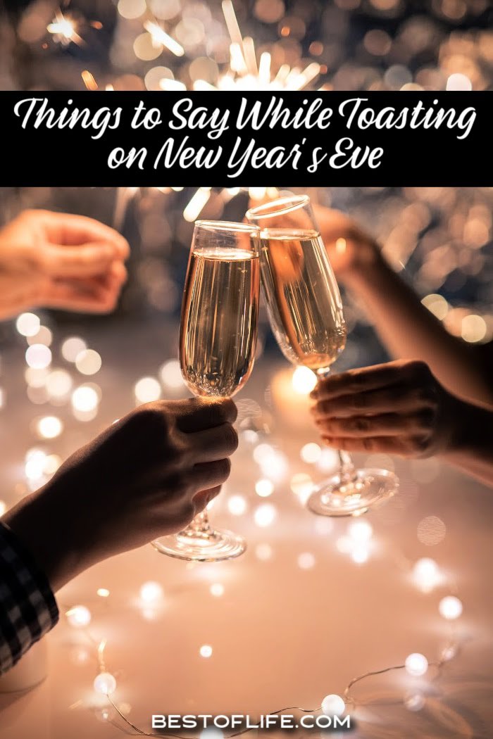 Welcome in the New Year with some New Year’s Eve toast quotes to make your countdown to the new year even more meaningful for those around you. New Year's Eve Quotes | Toasts for New Year's Eve | Inspirational Quotes | Party Planning