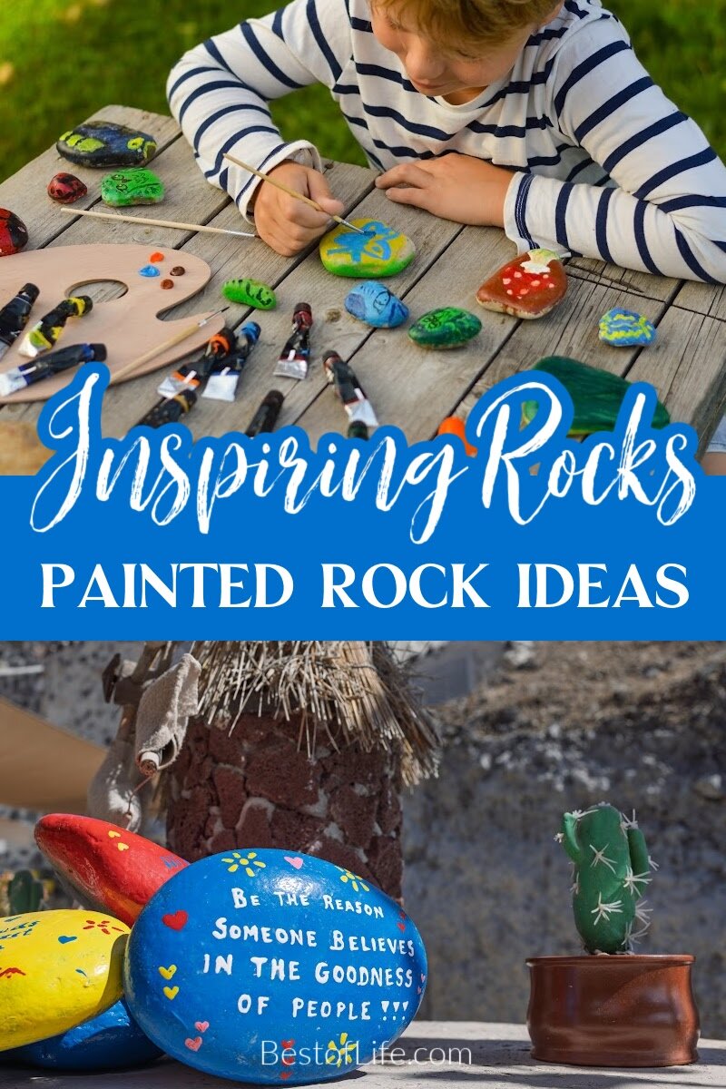 Making your own DIY painted rocks is easier when you have the best painted rock quotes to inspire others in the world.&nbsp;DIY Painted Rocks | Easy Painted Rocks Ideas | DIY Painted Rock Quotes | Painted Rock Ideas for Kids | Crafts for Kids via @thebestoflife
