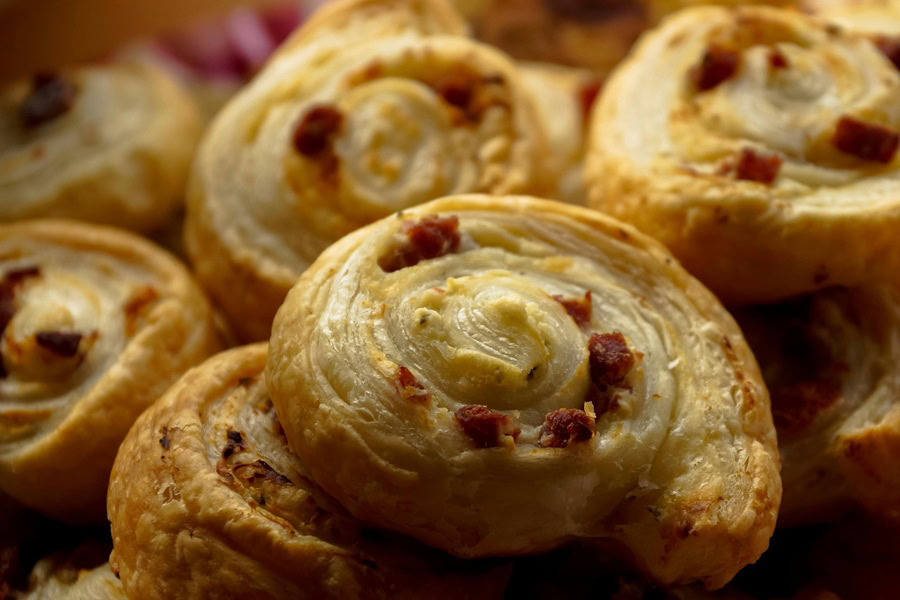 Puff Pastry Appetizer Recipes a Pile of Puff Pastry Pinwheels