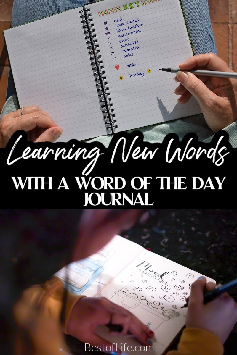 Bullet journal word of the day layouts allows you to motivate yourself every day when you open your journal for the first time. Bullet Journal Ideas | BuJo Ideas | Bullet Journal Layouts | Bullet Journal Inspirational Layouts | Word of The Day via @thebestoflife