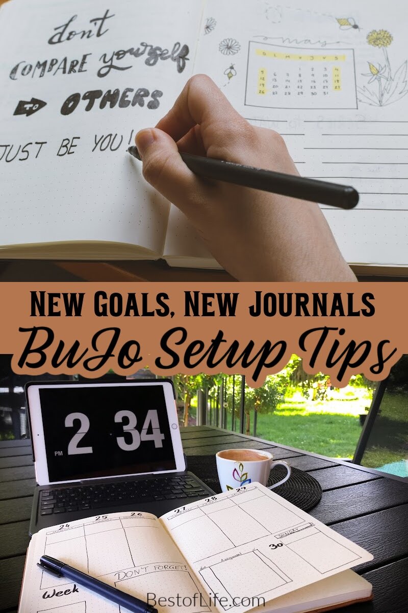 Find the best way to complete your bullet journal setup today and get your life organized so you can live your best life. BuJo Ideas | Bullet Journal Tips | How to Get Organized | How to Start Bullet Journaling | Start a BuJo | Journal Tips | Spring Bullet Journal Ideas | Summer Bullet Journal Ideas | Winter Bullet Journal Ideas | Organization Tips via @thebestoflife