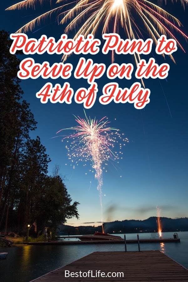 Celebrate the Fourth of July with patriotic puns that combine our two favorite things: food and America. Patriotic Memes | Fourth of July Memes | Puns for Fourth of July | Fourth of July Jokes | Food Puns for Summer | Summer Puns | Independence Day Puns | Memes for Independence Day via @thebestoflife