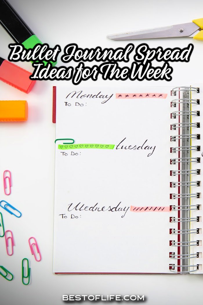The best and most simple weekly spread bullet journal ideas will make it easy to organize your life without working too hard. Bullet Journal Weekly Spread Ideas | Easy Weekly Spread Ideas | Bullet Journal Tips | Weekly Bullet Journal Ideas | Bullet Journals for Beginners | Ways to Use a Bullet Journal
