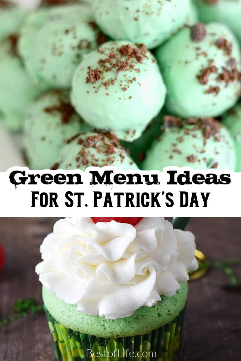 These green recipes for St Patricks Day can help you put together the perfect St Patricks Day menu for parties or small gatherings. Green Food Ideas | Healthy Green Recipes | St. Patricks Day Food | Green Desserts | St. Patricks Day Party Food | Shamrock Recipes | Irish Recipes | Easy Holiday Recipes | Green Smoothie Bowl | Pistachio Desserts | Mint Chocolate Recipes | Green Colored Food | Holiday Baking | Festive Food Ideas via @thebestoflife
