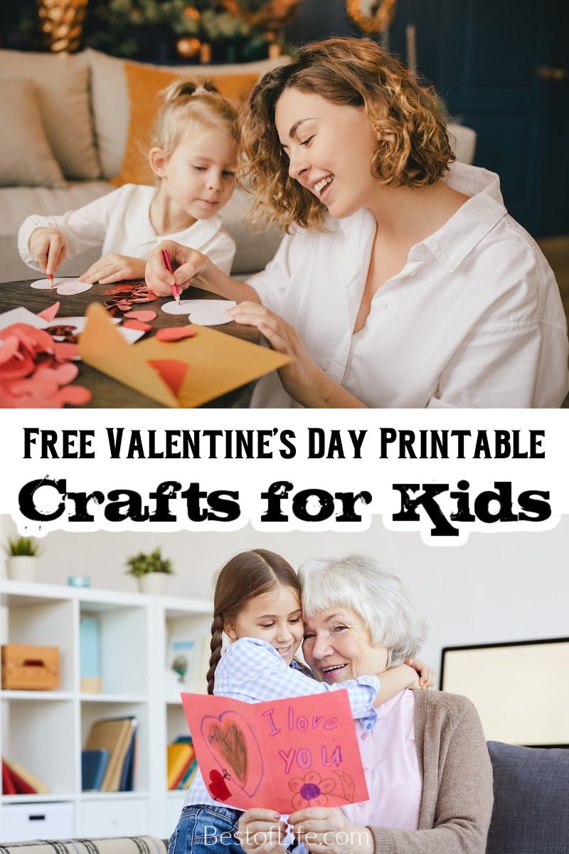 These Valentine&rsquo;s Day printables for kids allow them to share their love of friends and family members on this day of love. Free Holiday Printables for Kids | Printable Valentines for Kids | Printable Valentines for Kids | Valentine's Day Cards for Kids | Valentine's Day Crafts for Kids | Valentine's Day for kids | February Activities for Kids via @thebestoflife