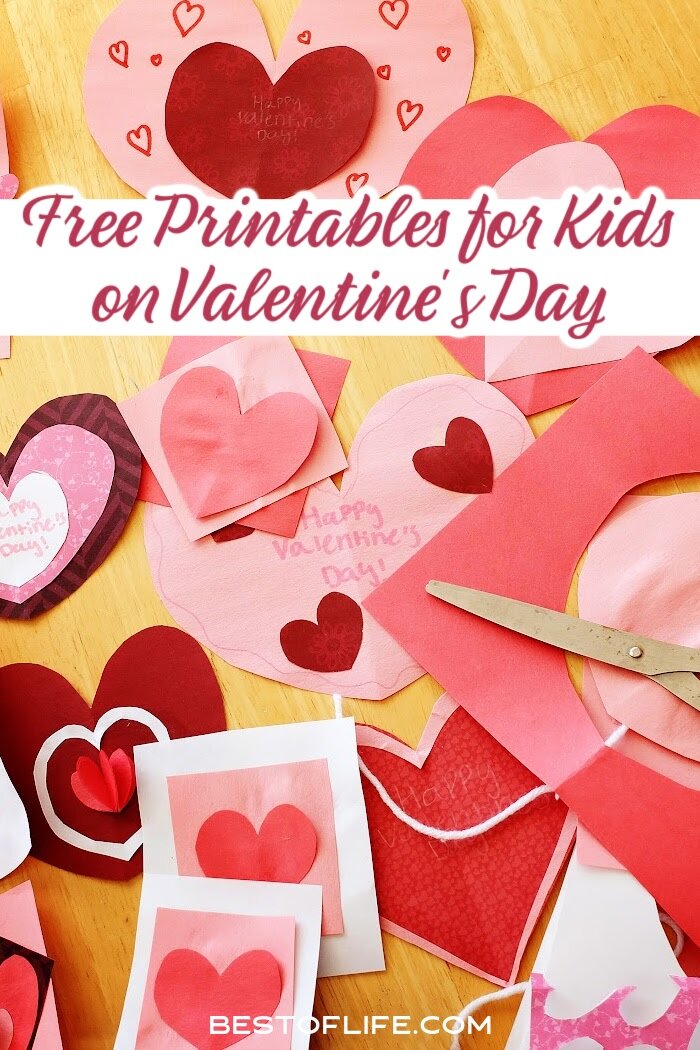 These Valentine’s Day printables for kids allow them to share their love of friends and family members on this day of love. Free Holiday Printables for Kids | Printable Valentines for Kids | Printable Valentines for Kids | Valentine's Day Cards for Kids | Valentine's Day Crafts for Kids | Valentine's Day for kids | February Activities for Kids