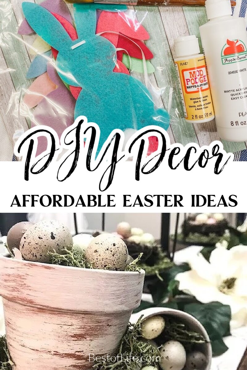 There are some easy Easter decorations for parties you can make that double as DIY spring decor for your home. Easter Party Ideas | Tips for Easter Parties | Easter Decor | DIY Easter Decor | DIY Spring Decor | Spring Decor for Parties | Spring Party Tips | Spring Party Ideas | DIY Decor for Easter | Colorful Decor for Easter via @thebestoflife