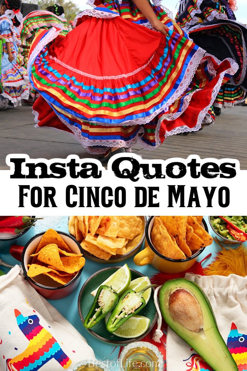 Cinco De Mayo quotes help inspire the best Cinco De Mayo parties and recipes, while toasting with a delicious margarita! via @thebestoflife